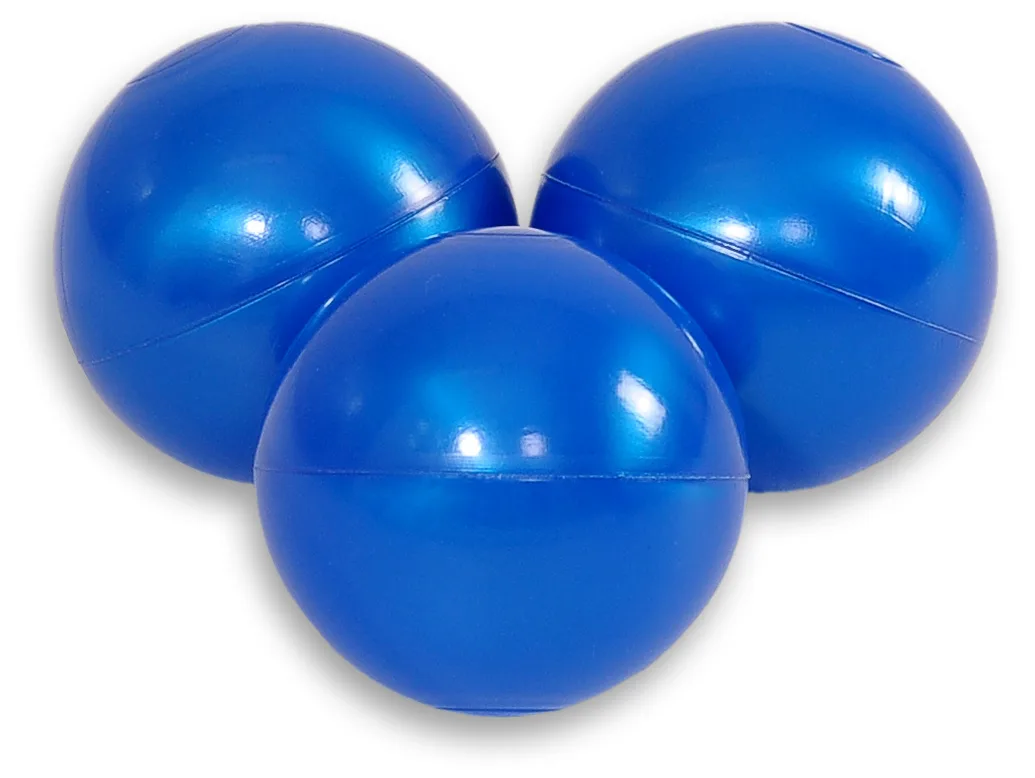Plastikowe piłeczki do suchego basenu 50szt. - białe