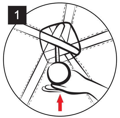 Stabilizator do tipi drewniany