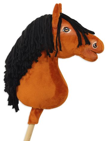 Hobby Horse Duży koń na kiju Premium -  jasnogniady A3