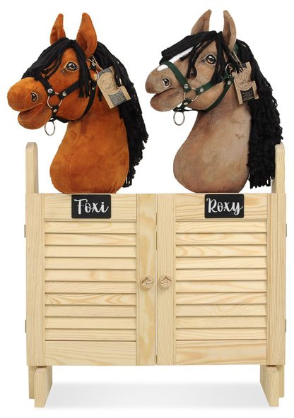 Duża podwójna stajnia Hobby Horse z drzwiczkami