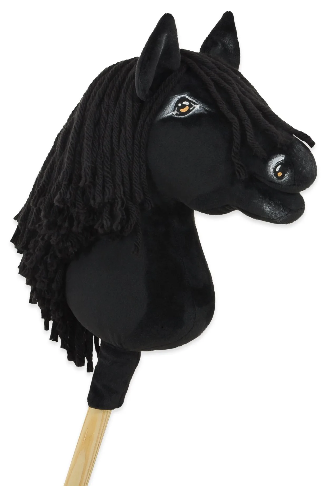 Hobby Horse Średni koń na kiju Premium czarny kary A4