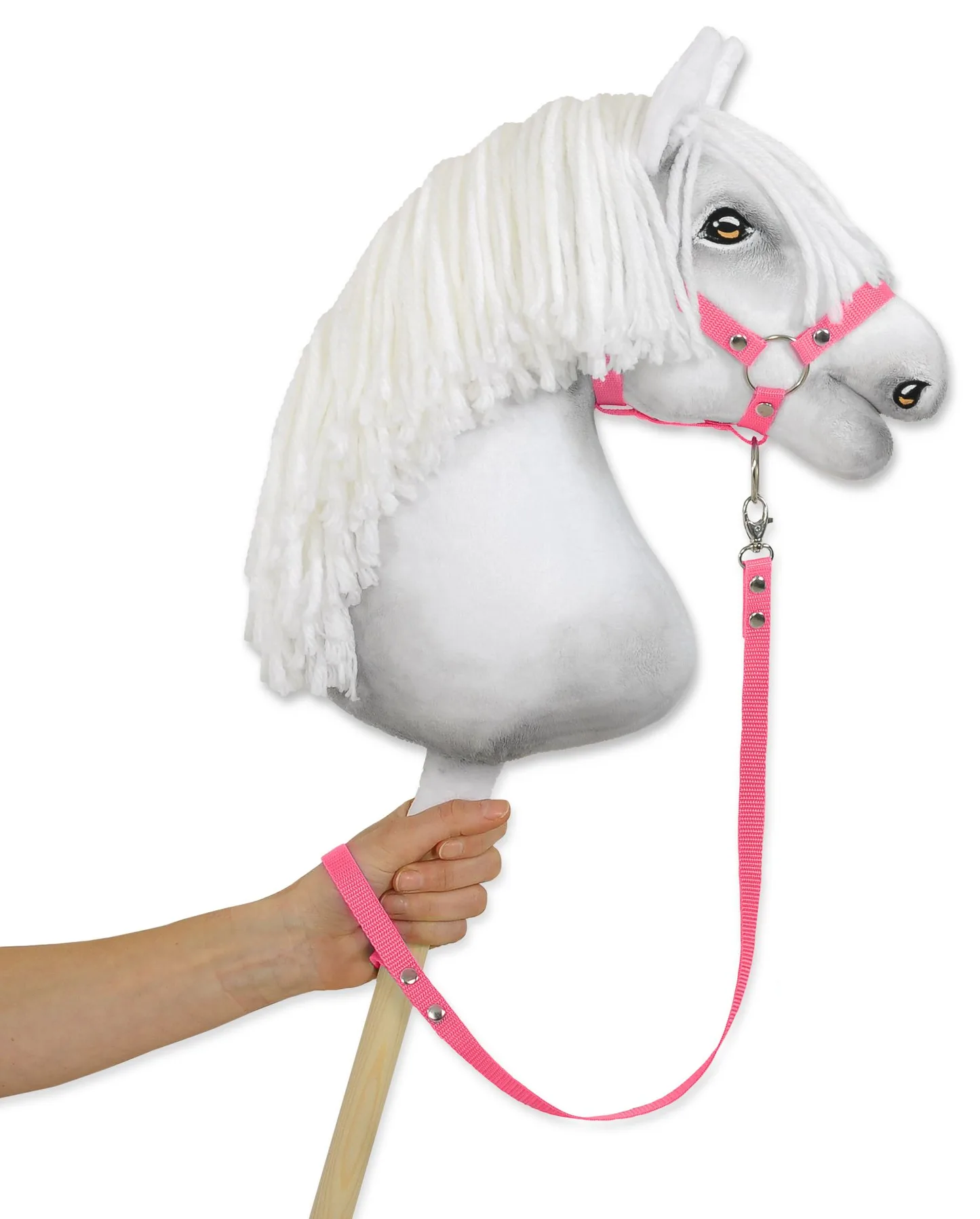 Uwiąz dla Hobby Horse z taśmy – różowy