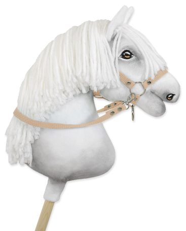 Wodze dla konia Hobby Horse – różowe