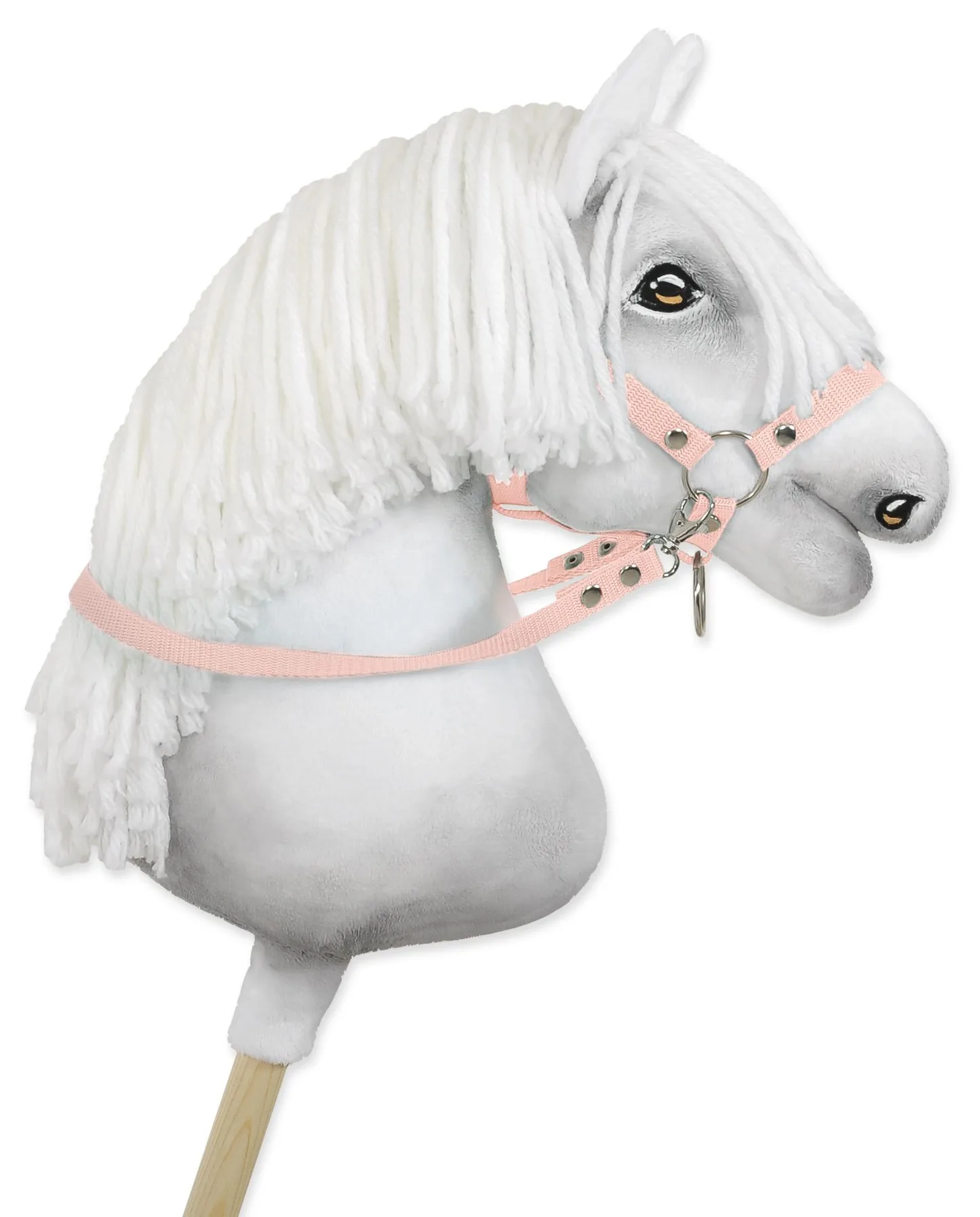 Wodze dla konia Hobby Horse – różowe