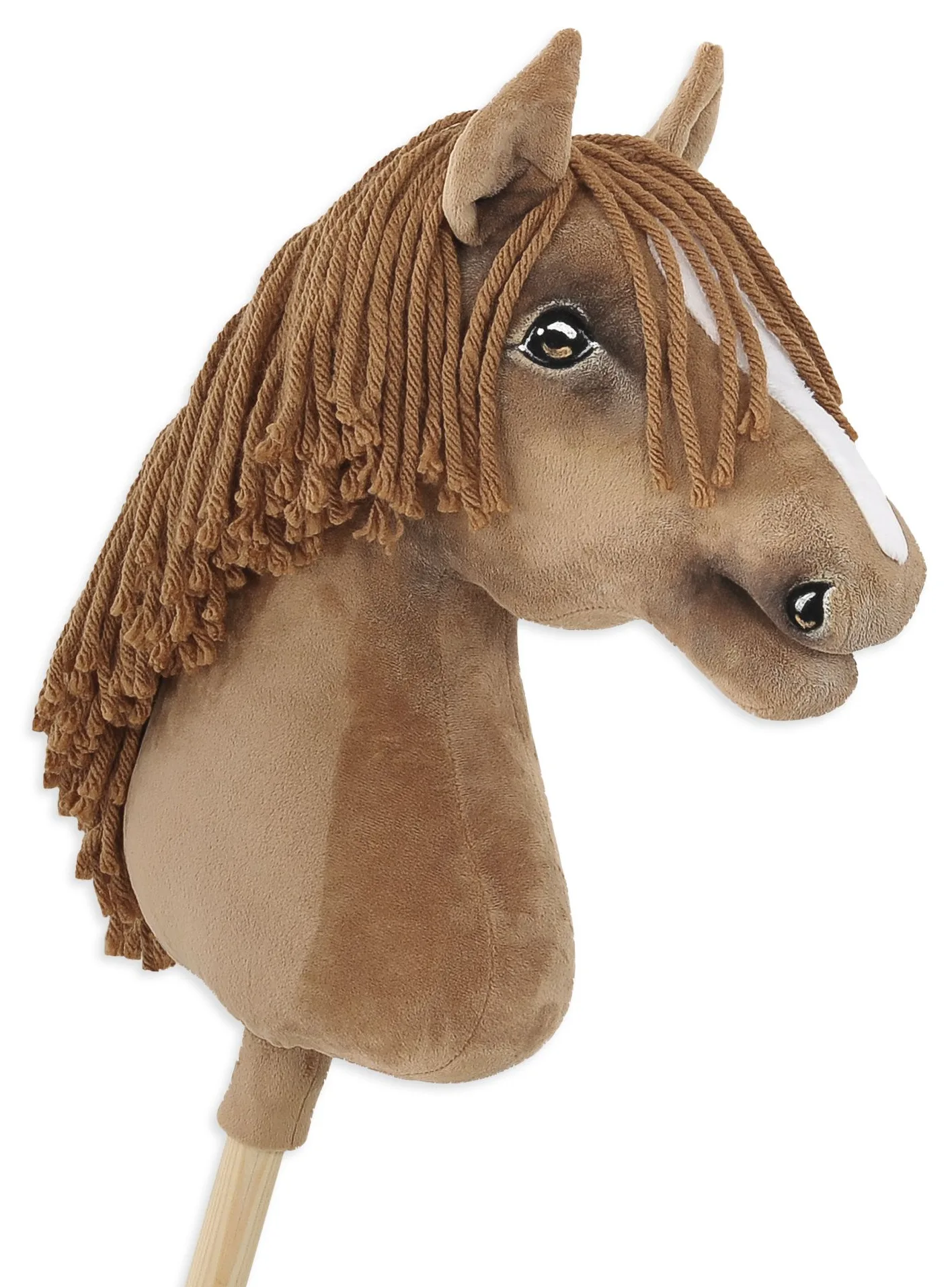 Hobby Horse Duży koń na kiju Premium - jasny kasztan A3