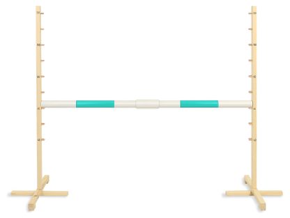 Przeszkoda skokowa do Hobby Horse 160cm, h-120 cm, belka jasny fiolet