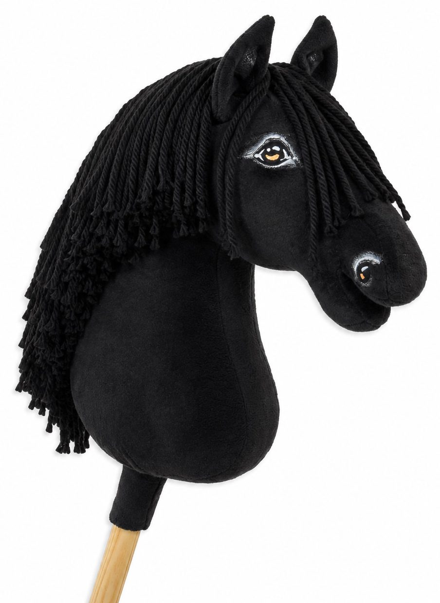Hobby Horse Duży koń na kiju Premium - kary A3