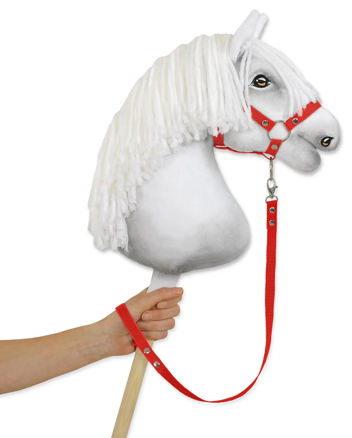 Uwiąz dla Hobby Horse z taśmy – różowy