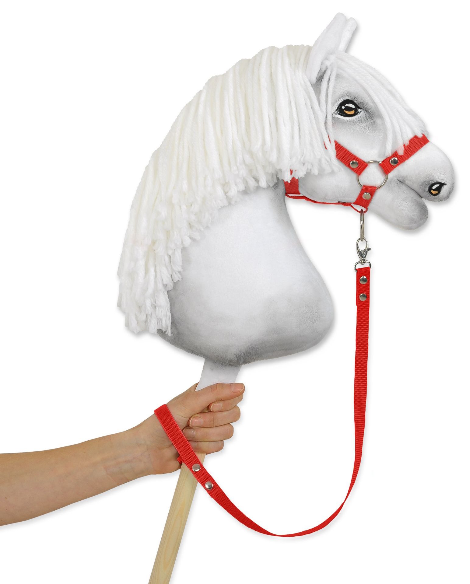 Uwiąz dla Hobby Horse z taśmy – różowy
