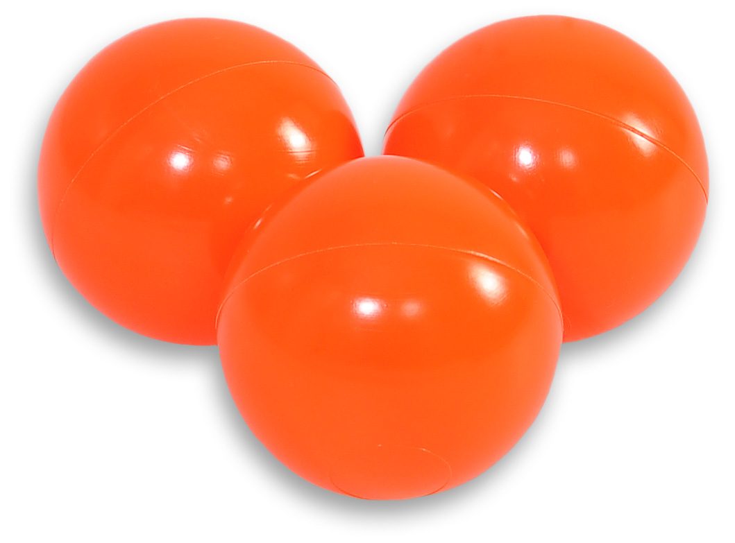 Plastikowe piłeczki do suchego basenu 50szt. - białe