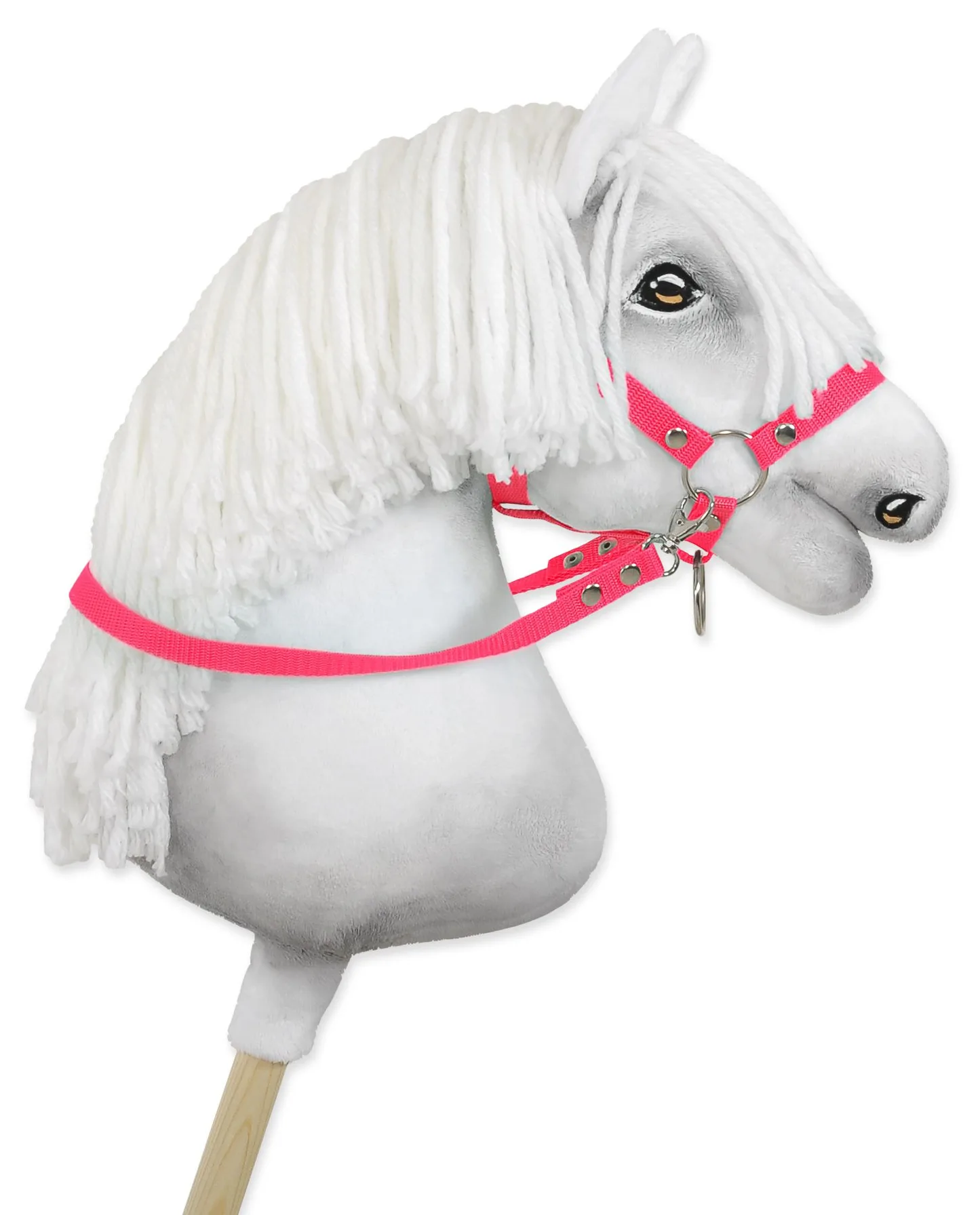 Wodze dla konia Hobby Horse – różowe