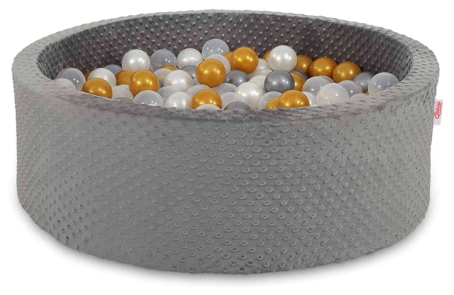 Suchy basen minky H-30 cm z piłkami 300szt. - różowy