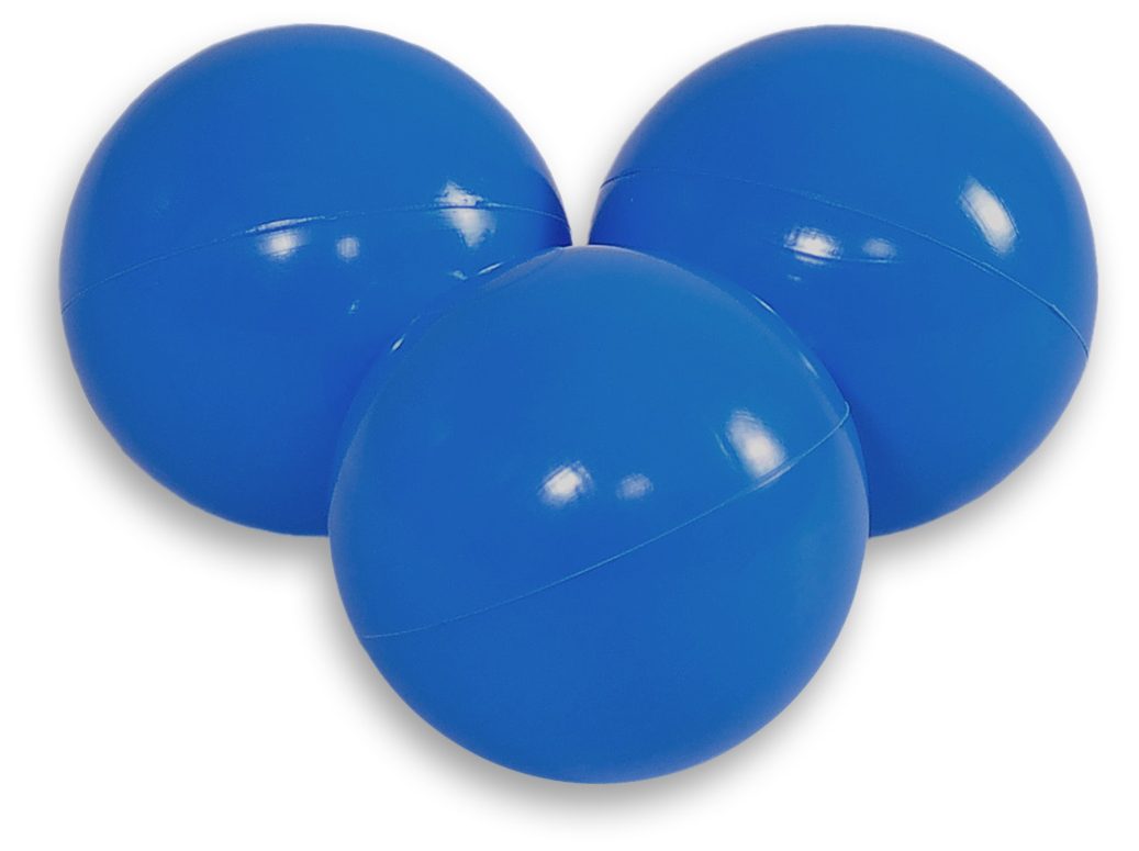 Plastikowe piłeczki do suchego basenu 50szt. - białe
