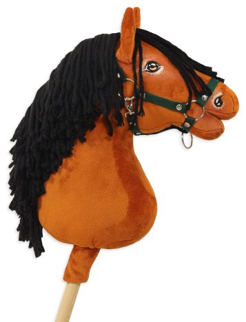 Hobby Horse Duży koń na kiju Premium -  jasnogniady A3