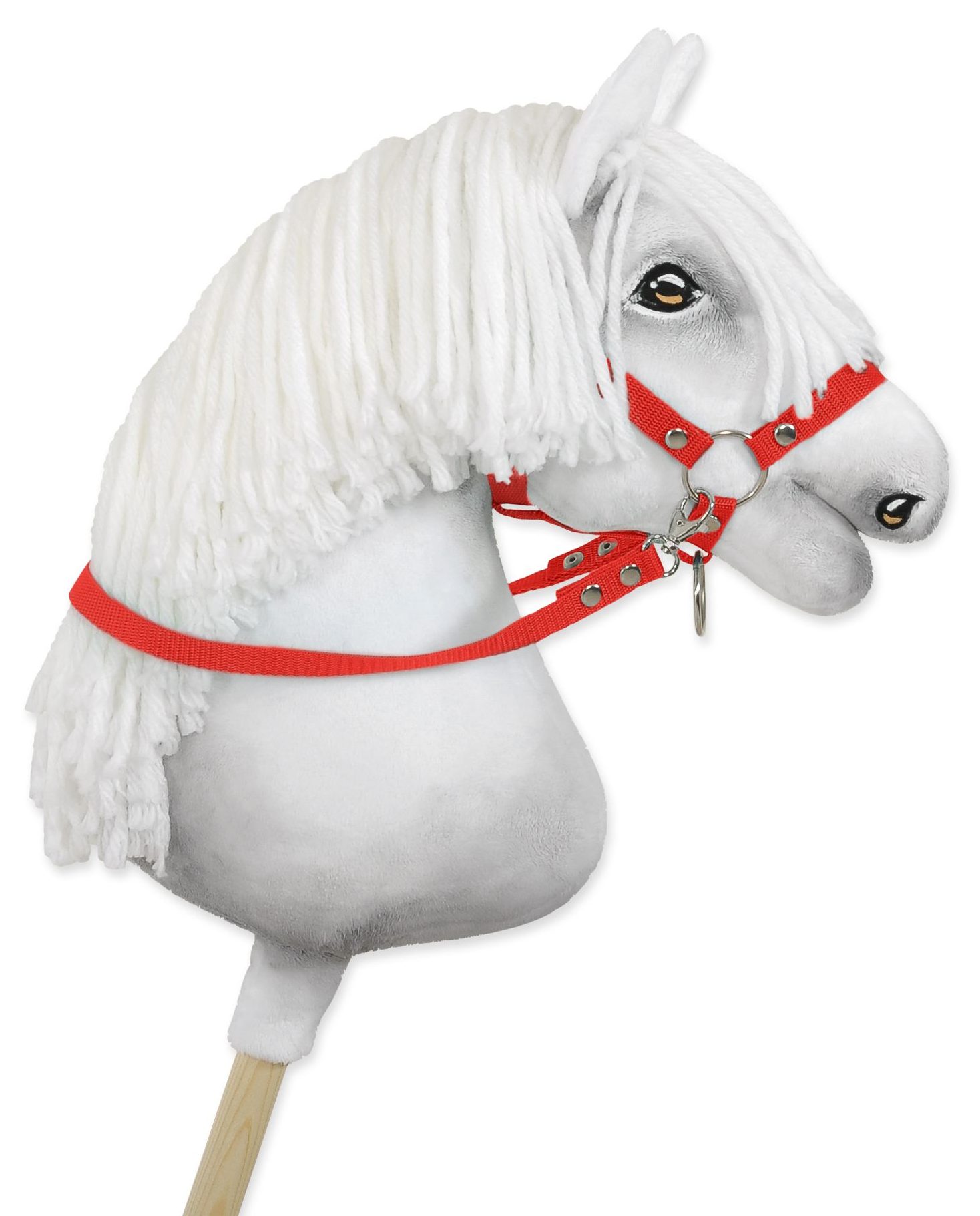 Wodze dla konia Hobby Horse – różowe