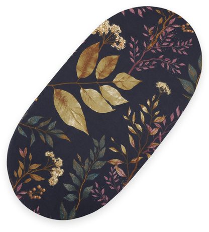 Prześcieradło bawełniane do kosza Mojżesza Boho wózka gondoli 75x35 cm - beżowe
