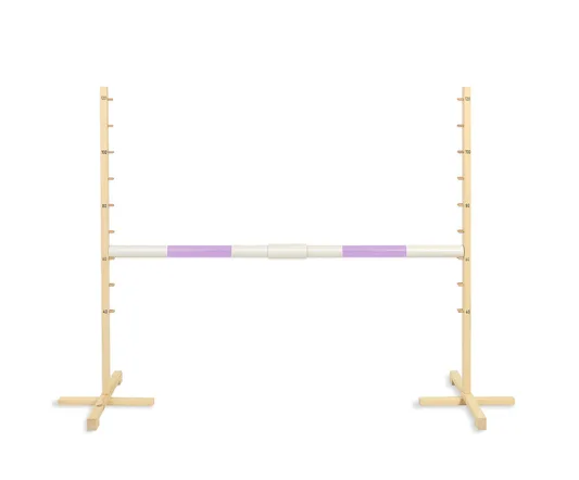 Przeszkoda skokowa do Hobby Horse 160cm, h-120 cm, belka jasny fiolet