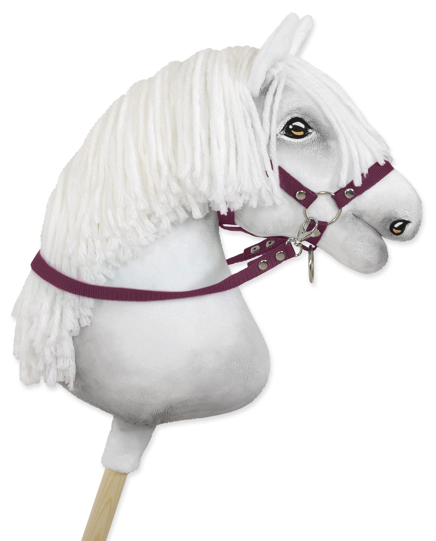 Wodze dla konia Hobby Horse – różowe