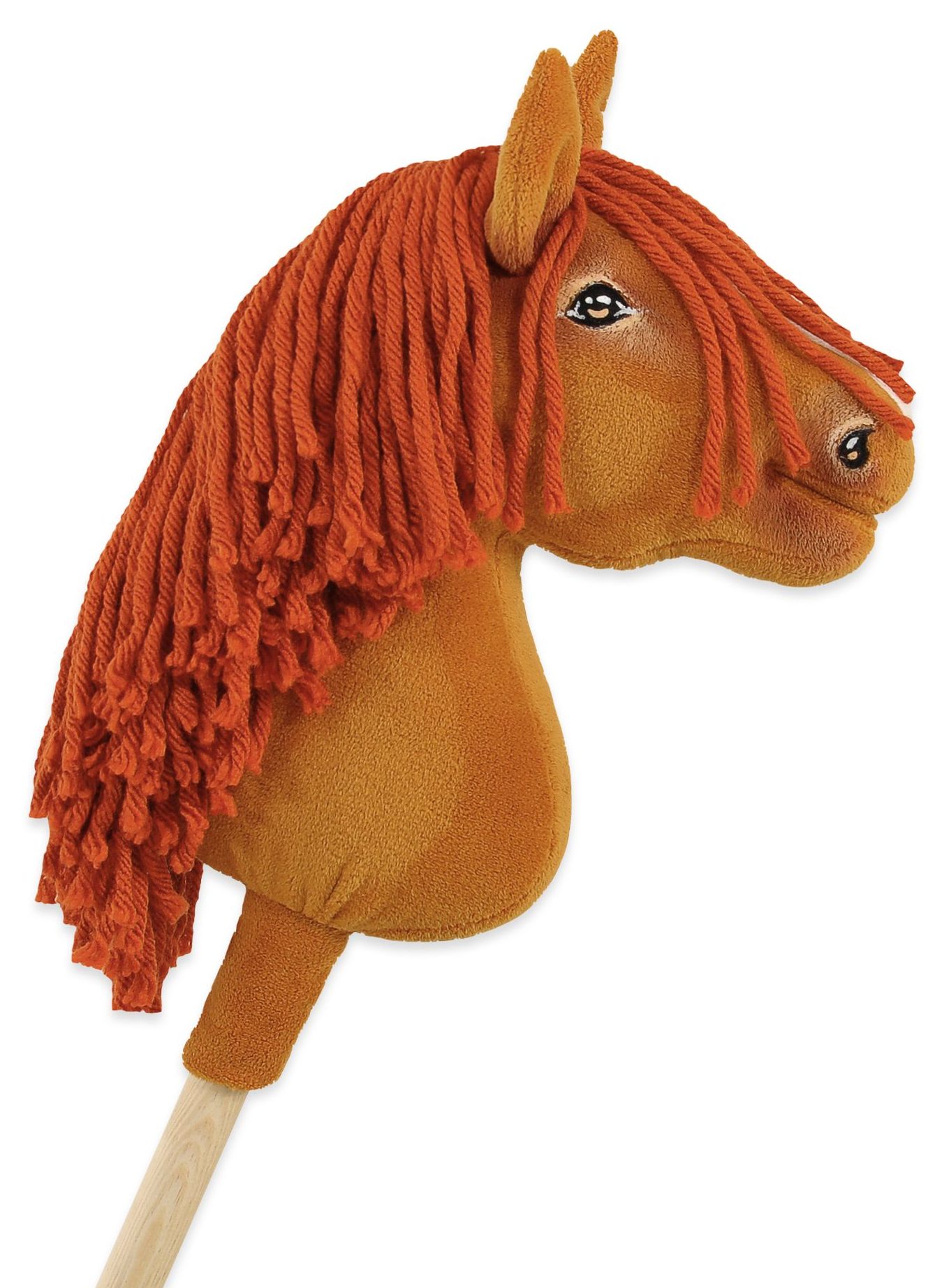 Hobby Horse Średni koń na kiju Premium rudy kasztan A4