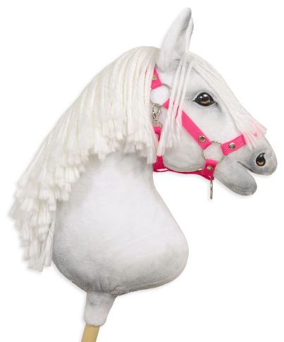 Kantar regulowany dla konia Hobby Horse A3 - różowy