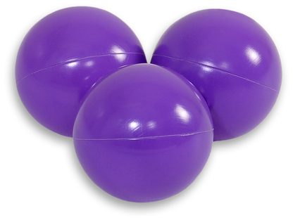Plastikowe piłeczki do suchego basenu 50szt. - białe