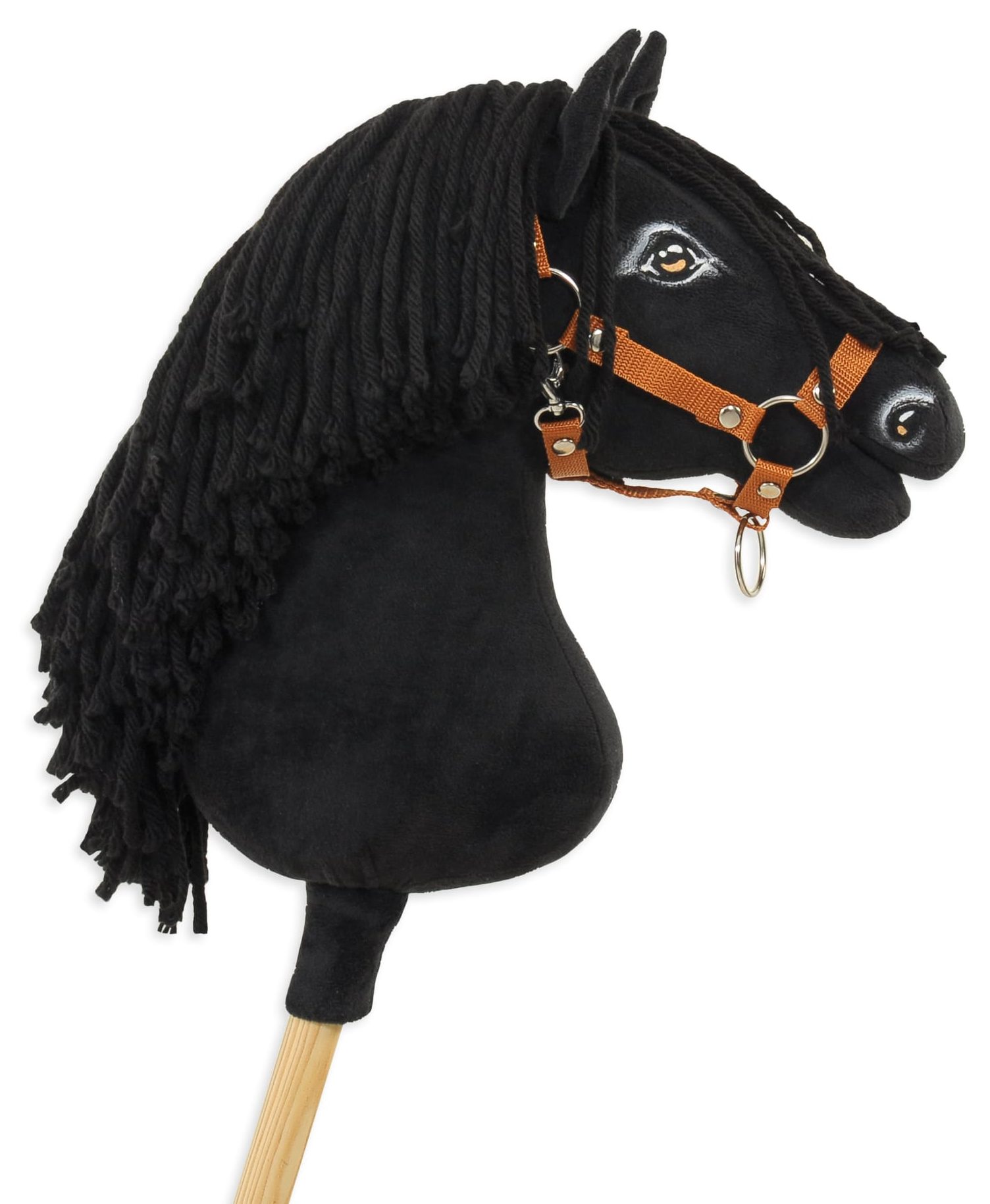 Hobby Horse Duży koń na kiju Premium - kary A3