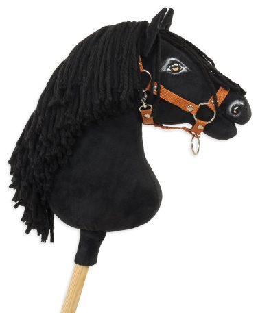 Hobby Horse Duży koń na kiju Premium - kary A3