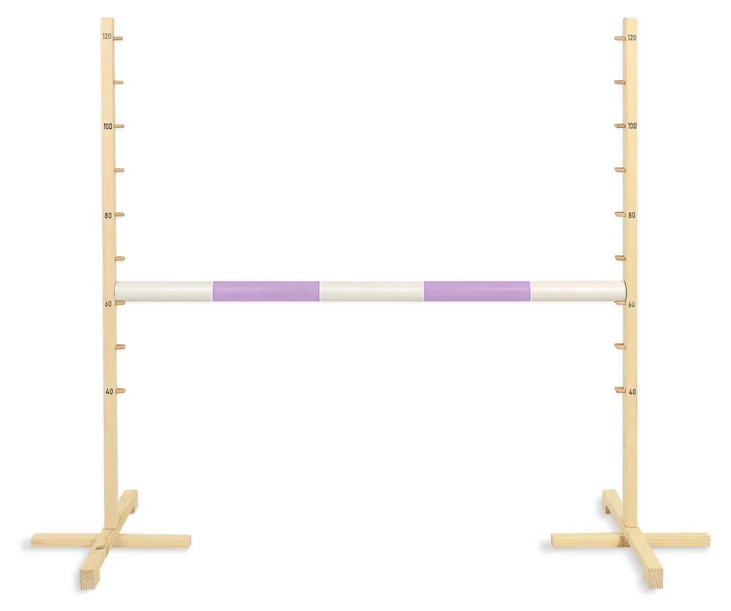 Przeszkoda skokowa do Hobby Horse 120cm, belka jasny fiolet