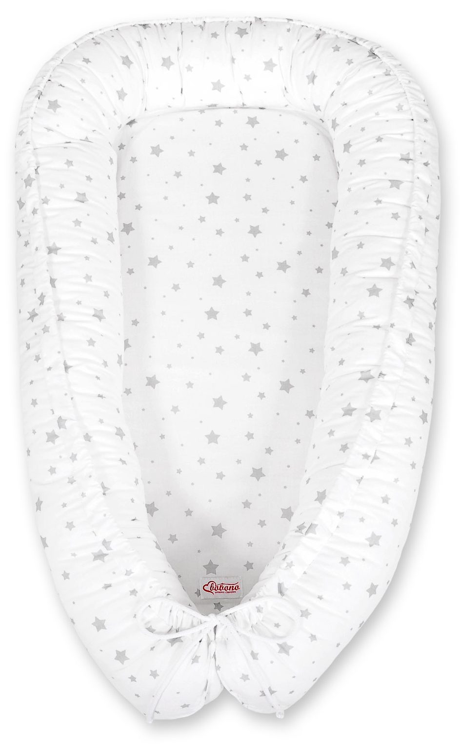 Kokon niemowlęcy dwustronny kojec otulacz Premium MY SWEET BABY- beżowy