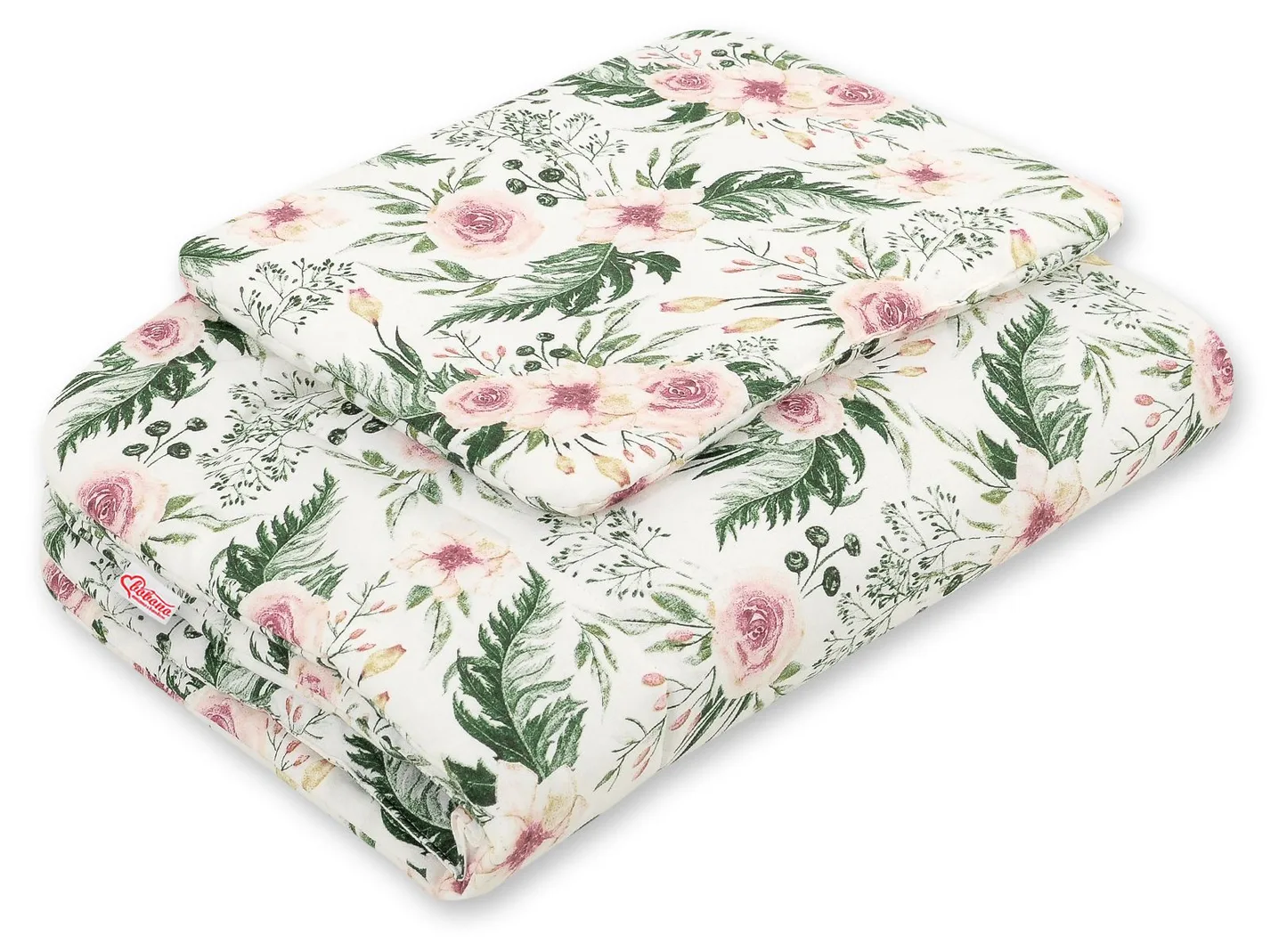 Komplet pościeli dla niemowląt z wypełnieniem 2-cz 75x100cm NEWBORN - misie niebieskie