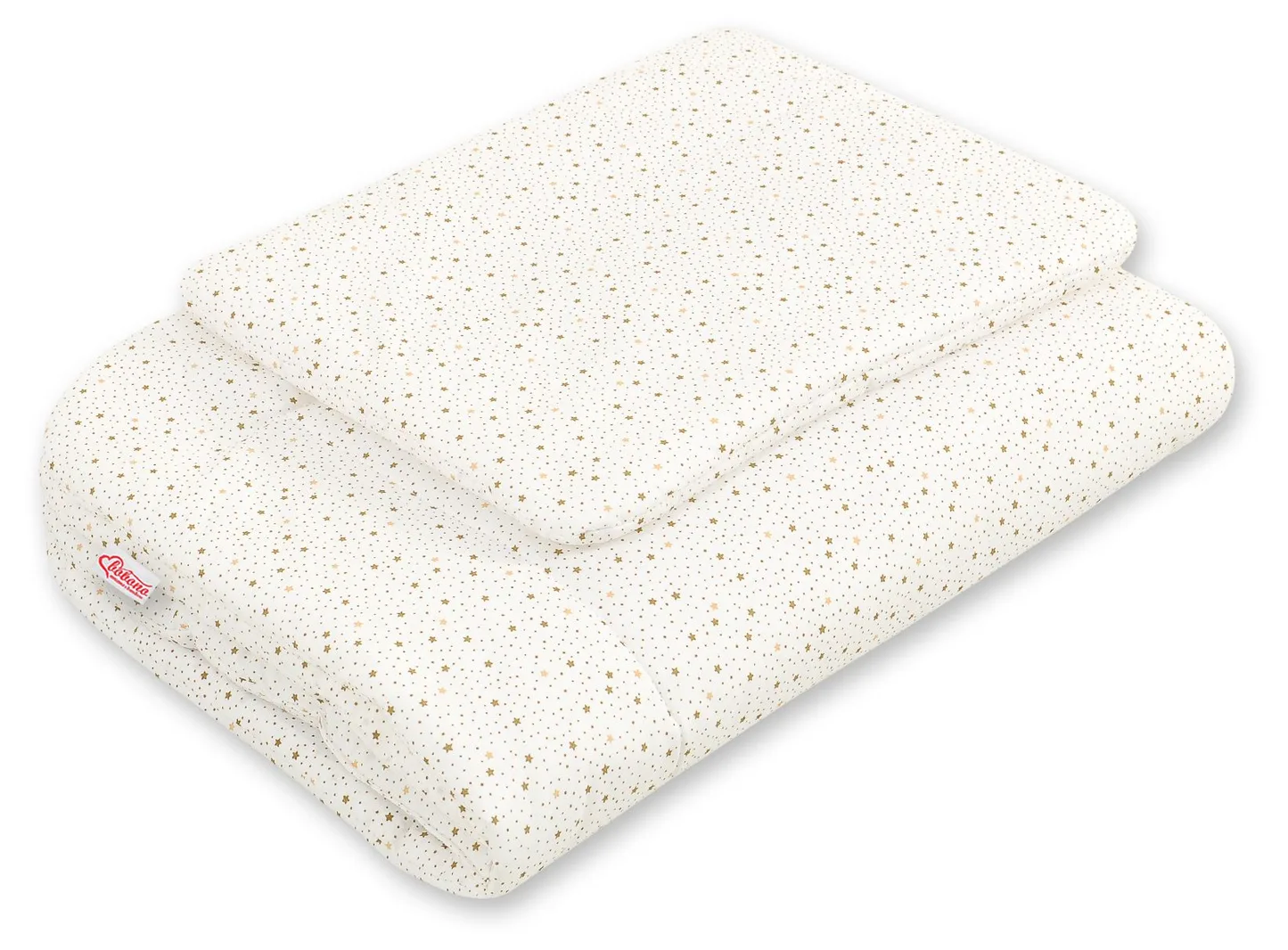 Komplet pościeli dla niemowląt z wypełnieniem 2-cz 75x100cm NEWBORN - misie niebieskie