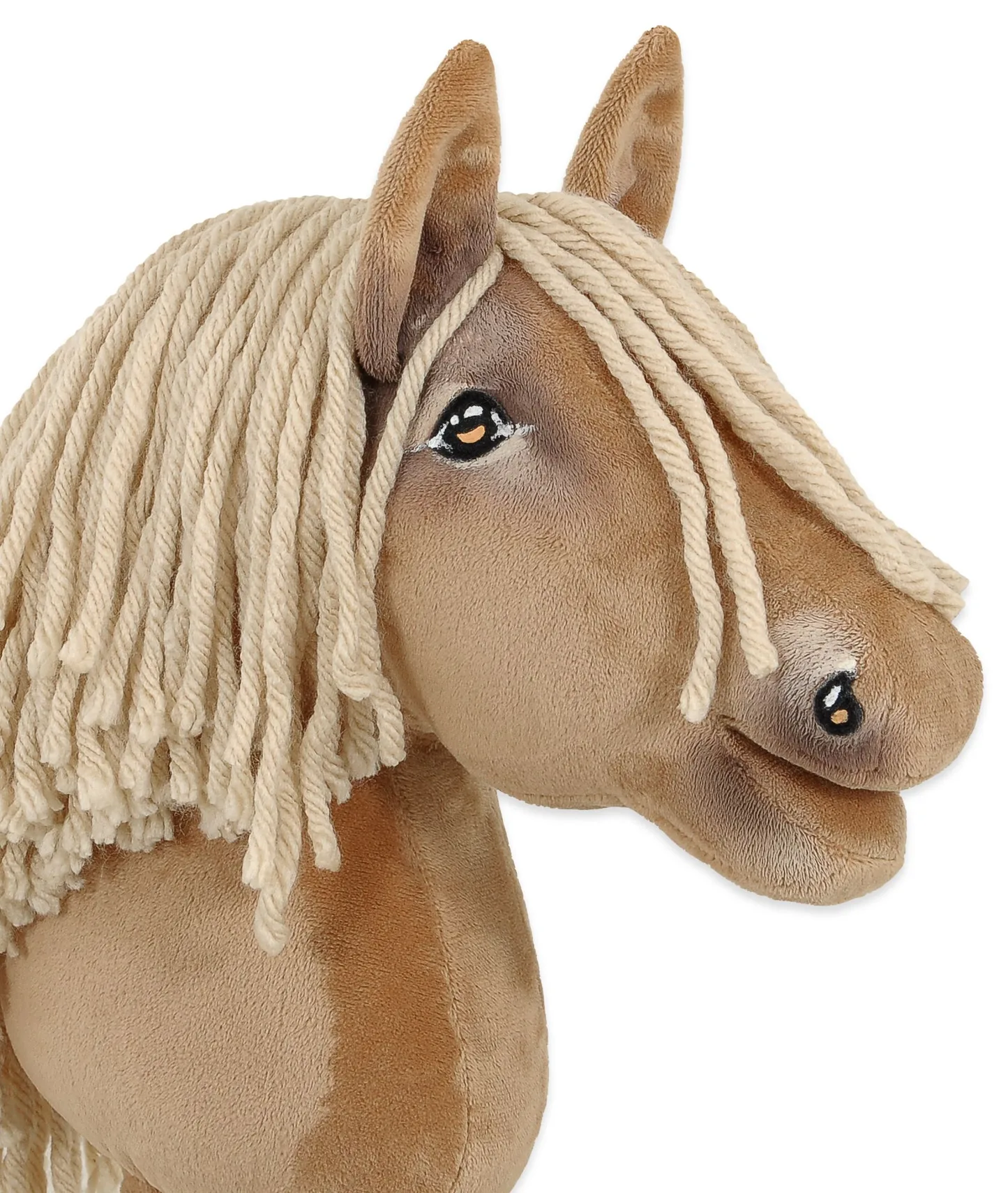 Hobby Horse Średni koń na kiju Premium beżowy izabelowaty A4
