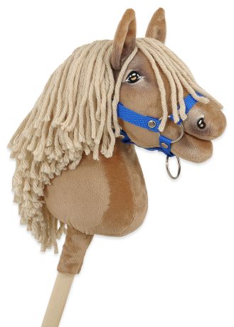 Hobby Horse Średni koń na kiju Premium beżowy izabelowaty A4