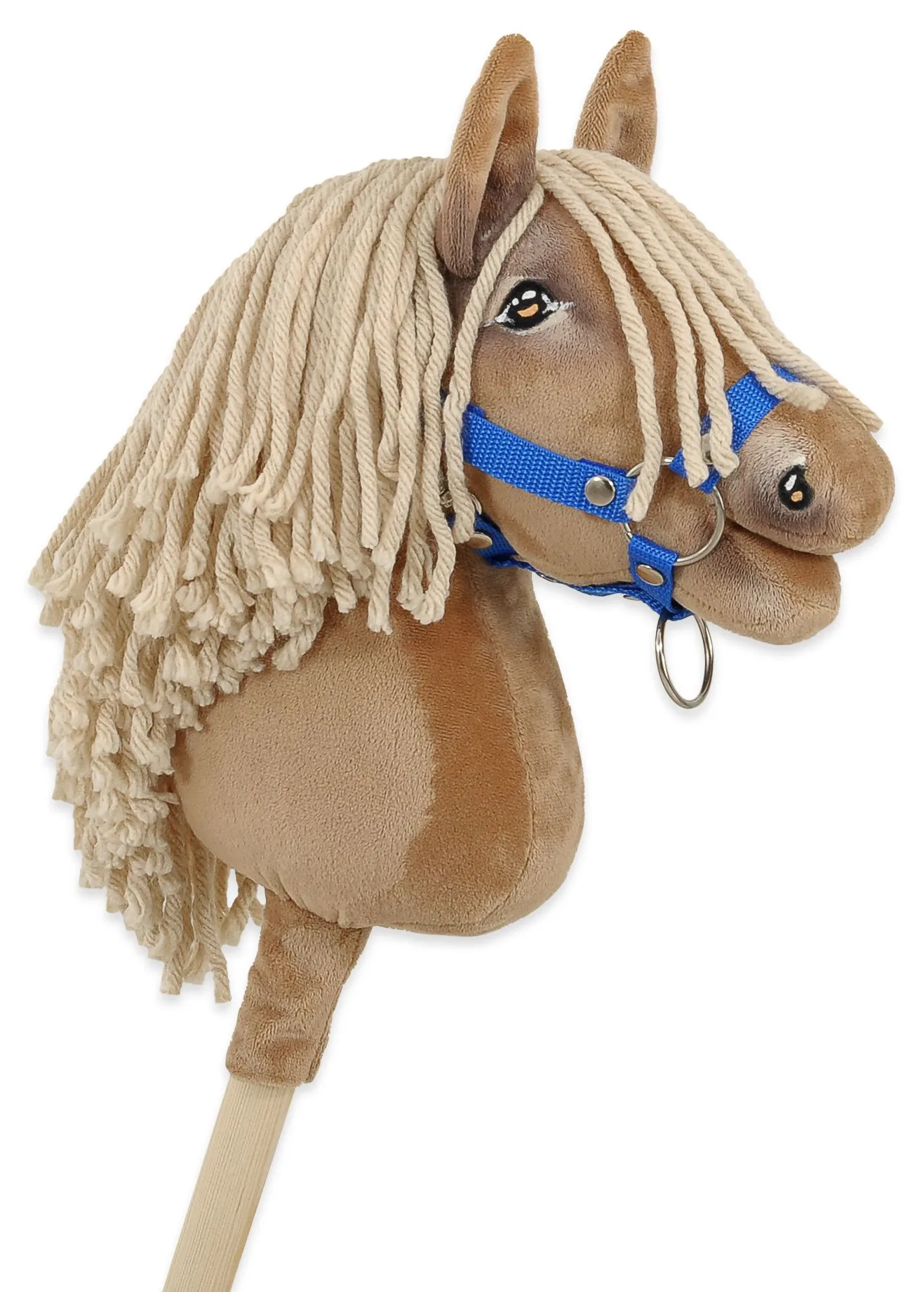 Hobby Horse Średni koń na kiju Premium beżowy izabelowaty A4