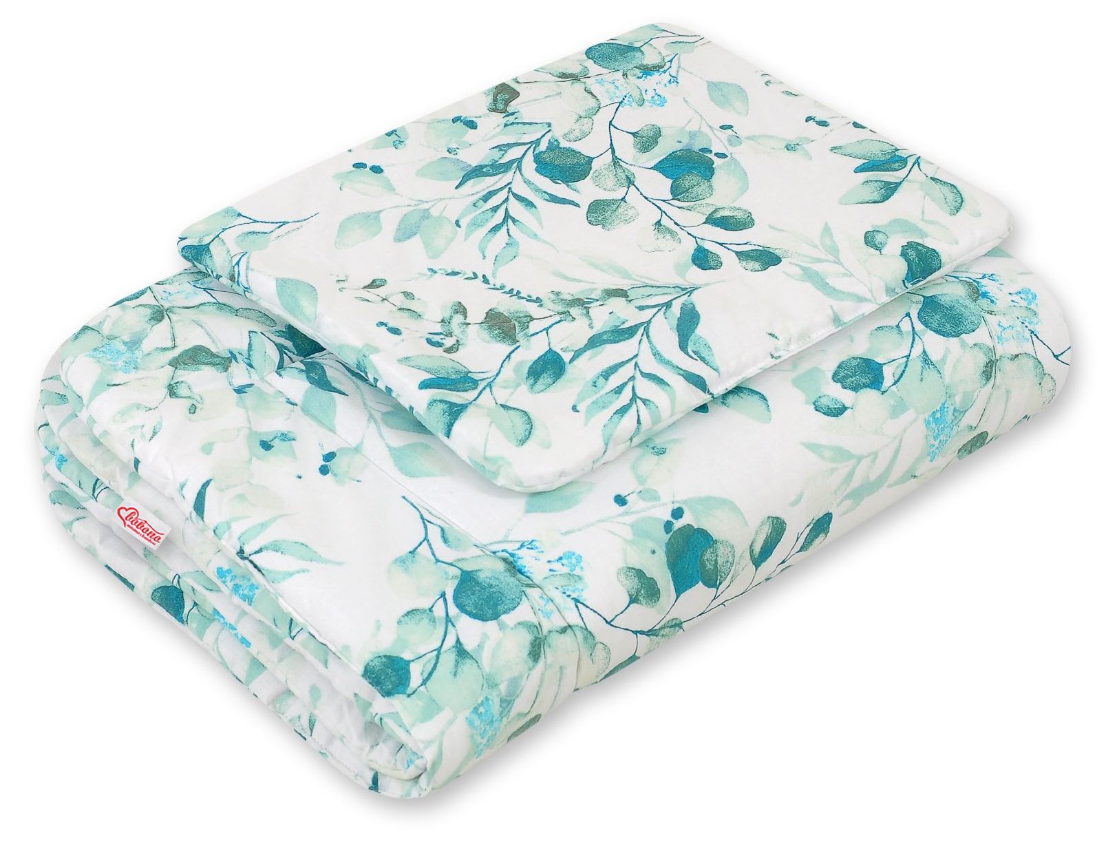 Komplet pościeli dla niemowląt z wypełnieniem 2-cz 75x100cm NEWBORN - misie niebieskie