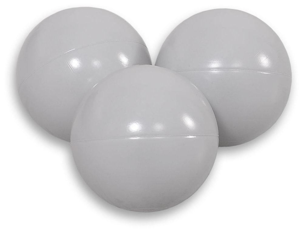 Plastikowe piłeczki do suchego basenu 50szt. - białe