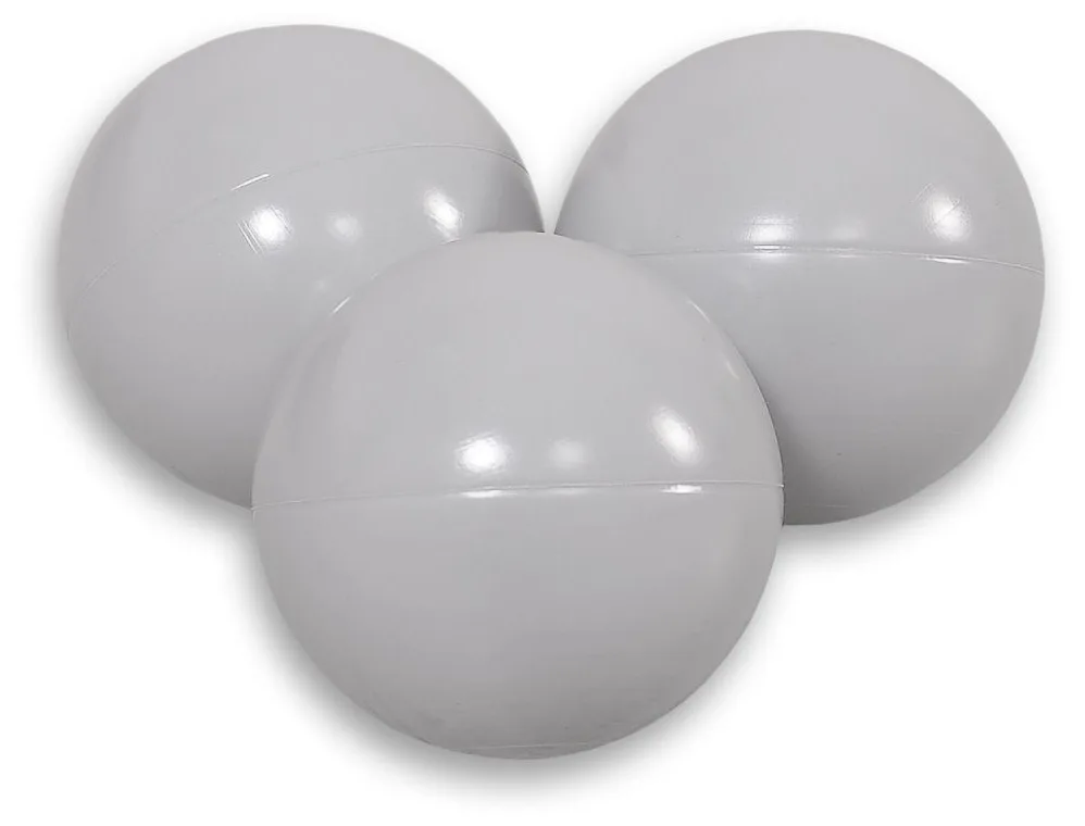 Plastikowe piłeczki do suchego basenu 50szt. - białe