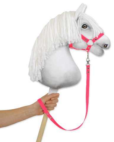 Uwiąz dla Hobby Horse z taśmy – różowy