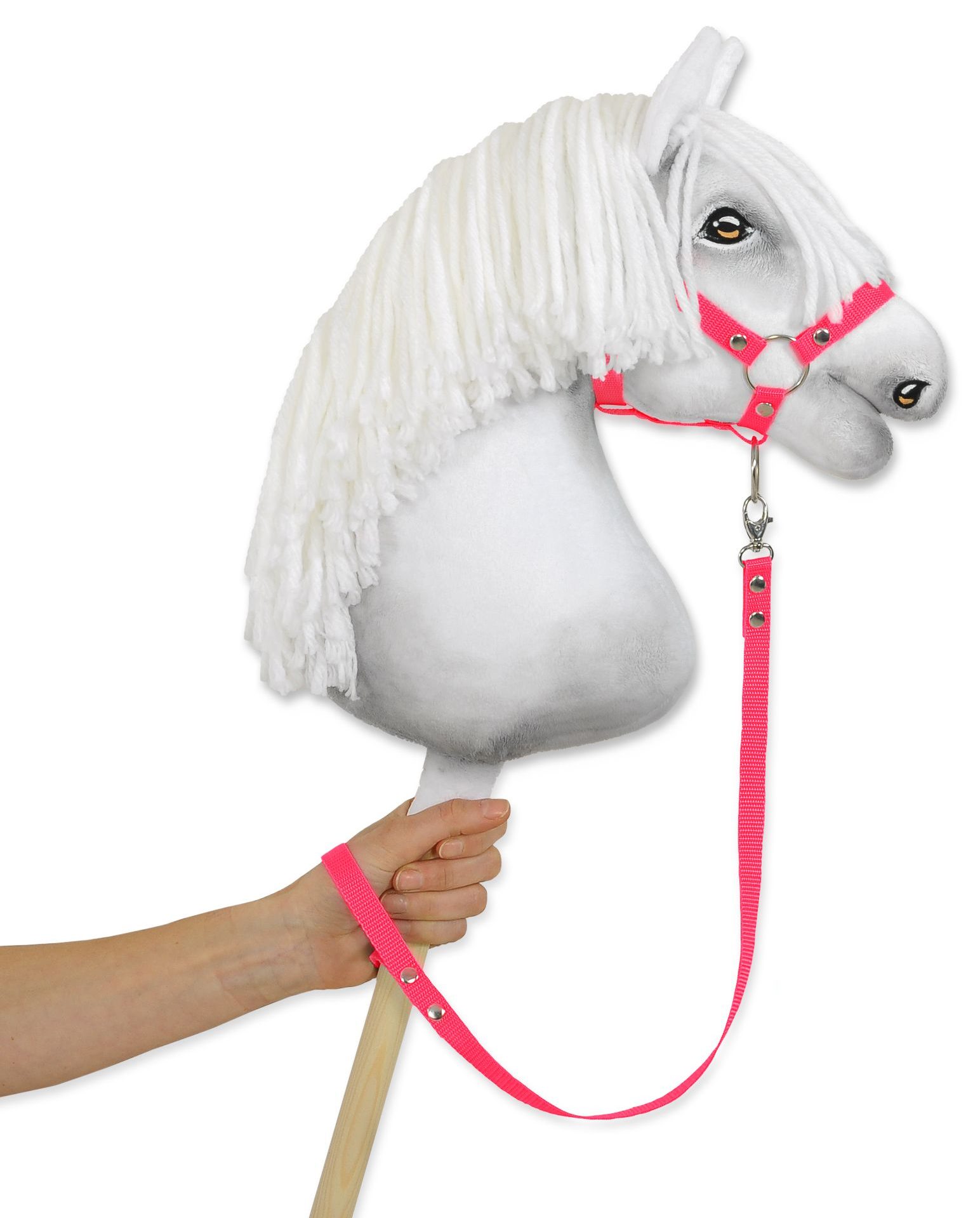Uwiąz dla Hobby Horse z taśmy – różowy