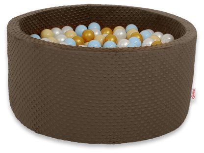 Suchy basen minky H-40 cm z piłkami 200szt.- miętowy