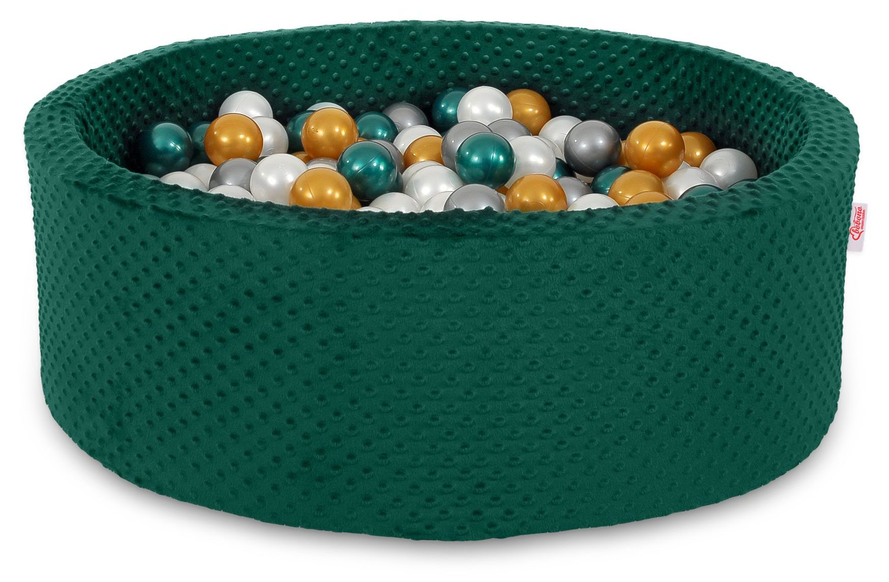 Suchy basen minky H-30 cm z piłkami 300szt. - różowy