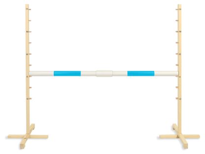 Przeszkoda skokowa do Hobby Horse 160cm, h-120 cm, belka jasny fiolet