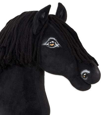 Hobby Horse Duży koń na kiju Premium - kary A3