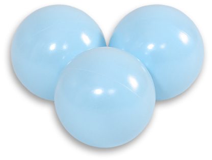 Plastikowe piłeczki do suchego basenu 50szt. - białe