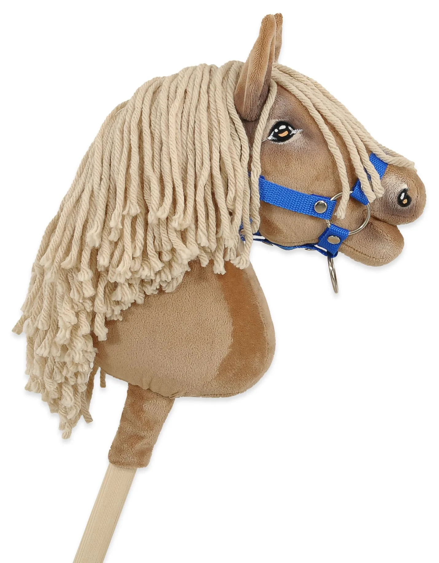 Hobby Horse Średni koń na kiju Premium beżowy izabelowaty A4