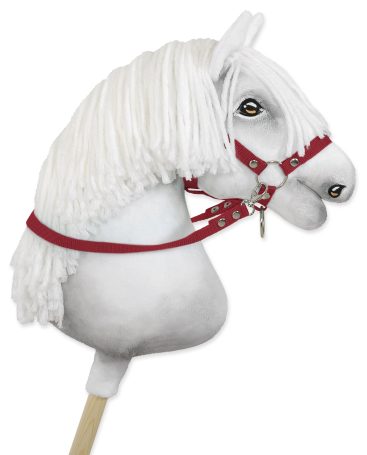 Wodze dla konia Hobby Horse – różowe