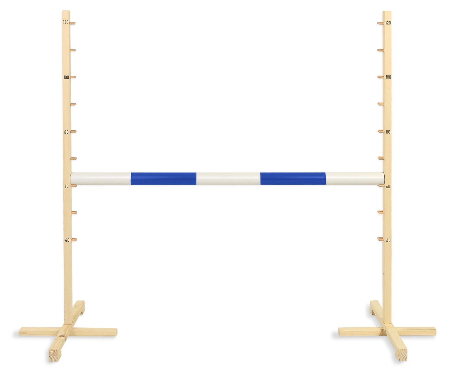 Przeszkoda skokowa do Hobby Horse 120cm, belka niebieska