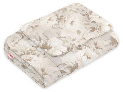 Komplet pościeli dla niemowląt z wypełnieniem 2-cz 75x100cm NEWBORN - misie niebieskie