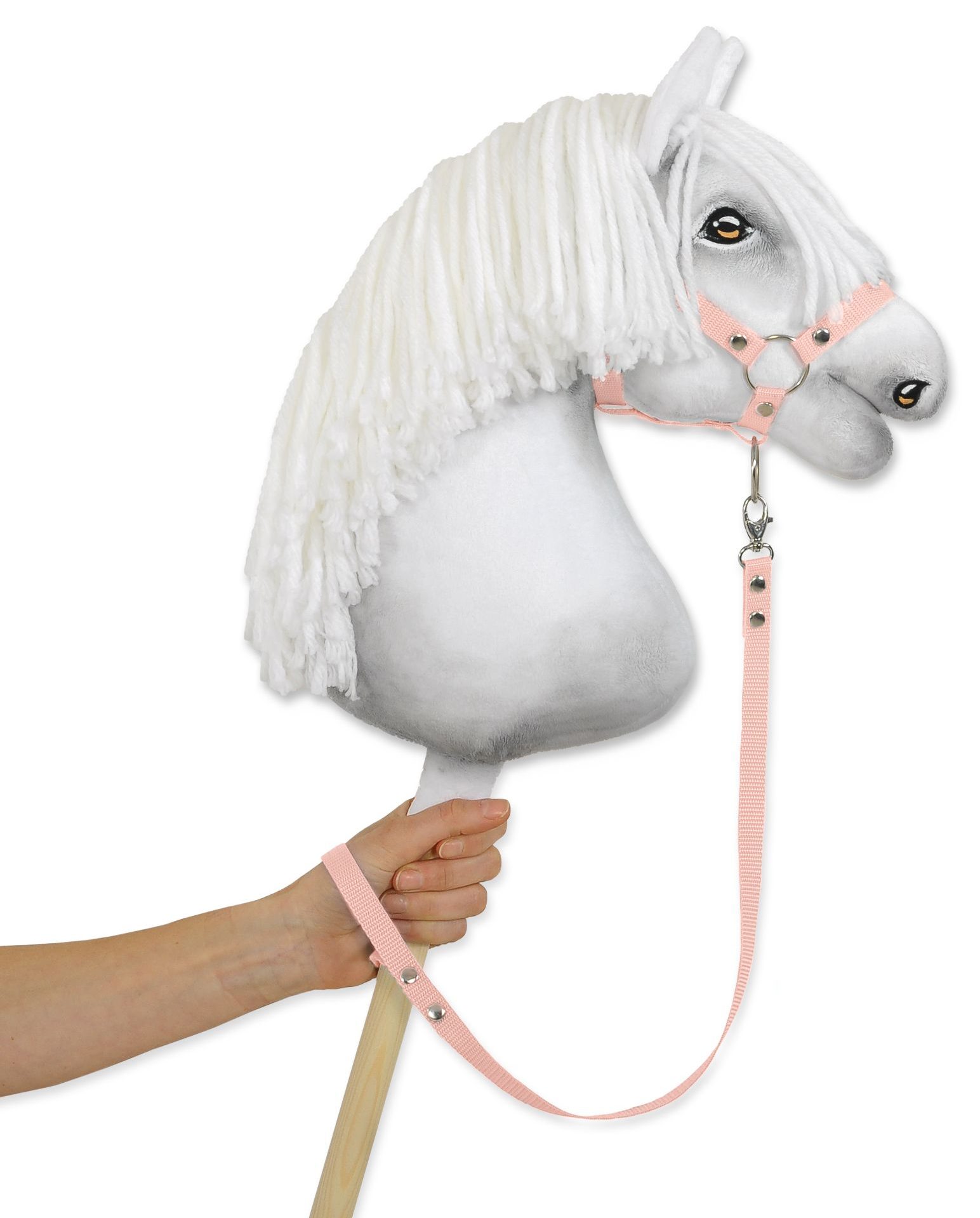 Uwiąz dla Hobby Horse z taśmy – różowy