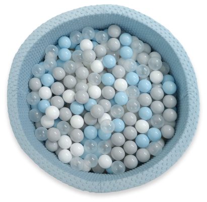 Plastikowe piłeczki do suchego basenu 50szt. - białe